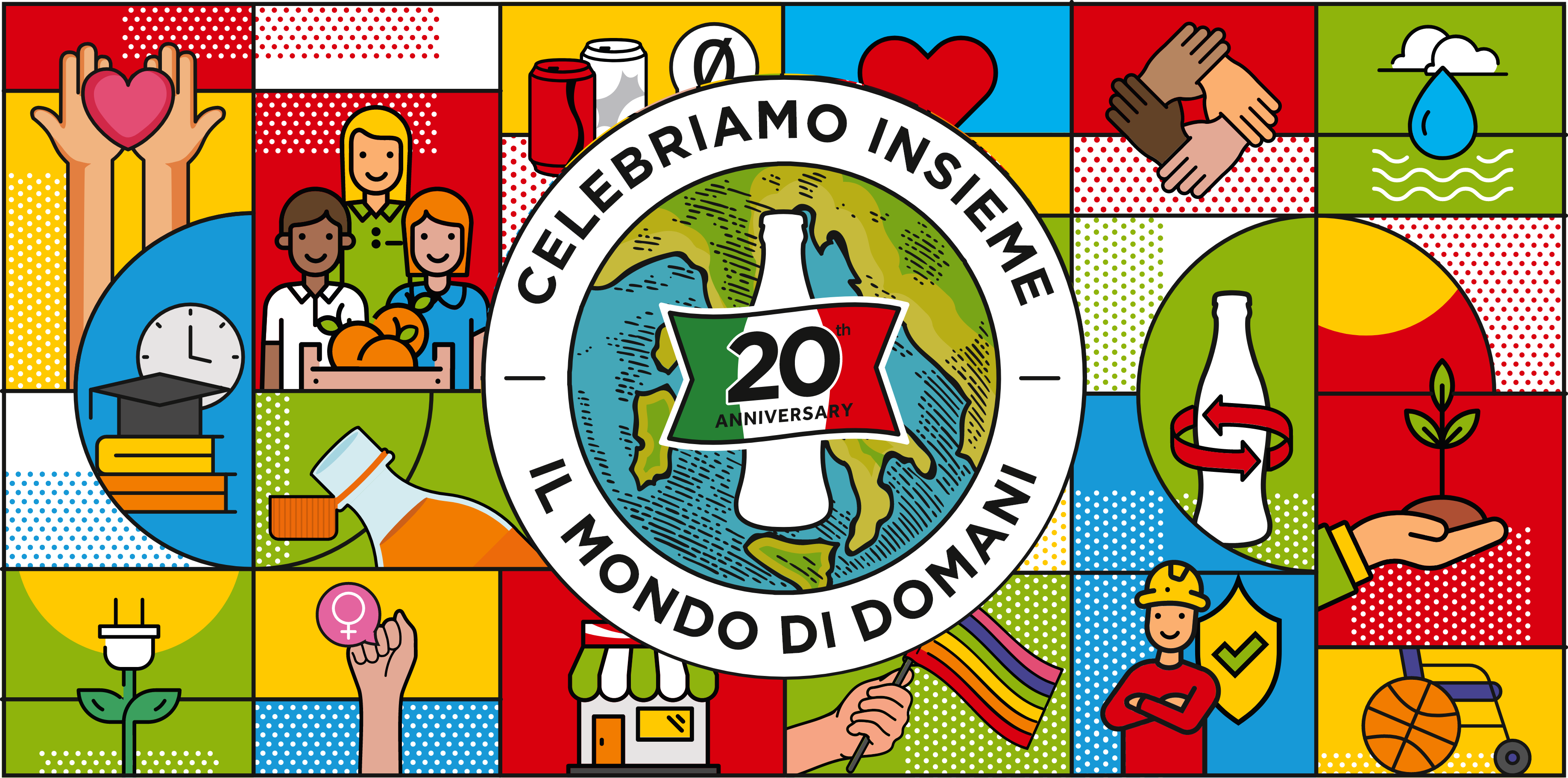 Case History: Report di sostenibilità Coca Cola Italia: un viaggio lungo vent'anni